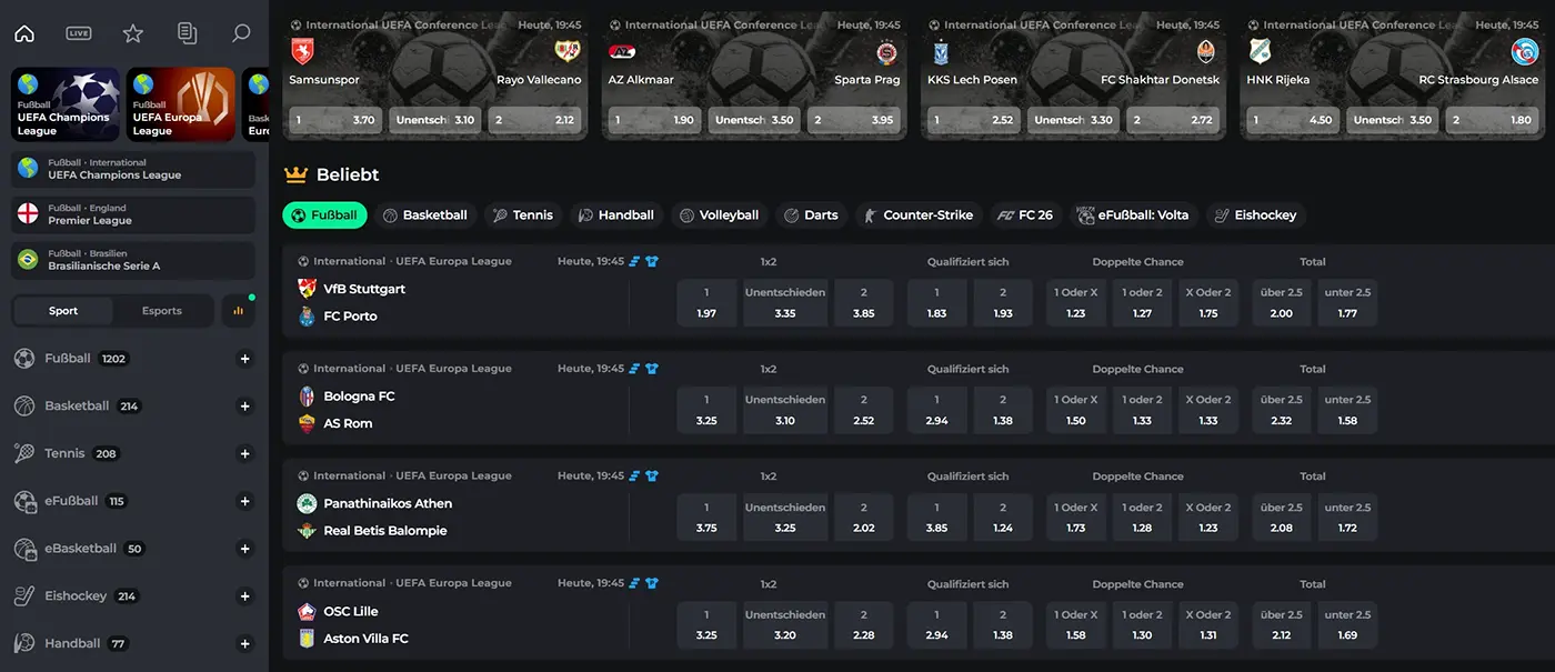 PlayJonny Casino Sportwetten